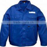 OEM Polycotton Antistatic Blue Workwear Suit Work Jacket And Work Pants thumbnail-4