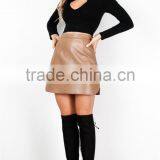 Wholesale 2017 Fashion Clothing Long Sleeve Design Women Top With v Neckline thumbnail-2