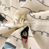 2017 Hot New Products Custom Little Bear Printed Bodysuits With Bib thumbnail-3