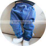 Baby Clothes in China Drop-crotch Denim Pants for 0-2 Years thumbnail-2