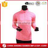All Over Print Pink Running Plain Women Yoga Jacket thumbnail-1