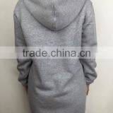 Long Fit Hoodies Women/men/kids With Customize Print or Blank thumbnail-3