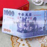 Funny Banknotes Shaped Free Sample Recyclable Durable PU Wallet thumbnail-2
