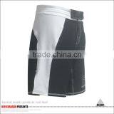 White and Black MMA Shorts Durable Martial Arts in Sportswear Men thumbnail-4