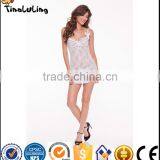 Unique Special Design Sexy Lingerie Manufacture White Babydoll Transparent Lingerie for Women thumbnail-1