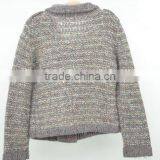 Hand Knitted Kids Cardigan Wool Sweater Knitting Design For Girl thumbnail-2