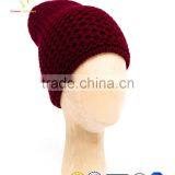 7GG Thick Wool Knit Lady Beanie Hat thumbnail-2