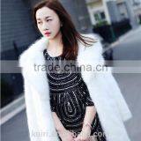 New Arrival 2016 Fashion Women Fur Coat High-Quality Faux Fox Patchwork Fur Short Coat Female Winter Warm Jacket Parka thumbnail-1