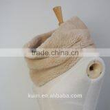 2016 Newest Fashion Winter Warm Infinity 2 Circle Soft Faux Fur Cowl Neck Long Women Scarf Shawl Ring thumbnail-4