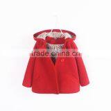 S16155A Wholesale Children Girls Winter Woolen Trench Coats thumbnail-4