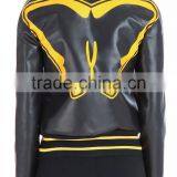 Runwaylover EY1069C Women Sexy PU Jacket Faux Leather Jacket thumbnail-3