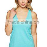 Next Level Apparel Ladies' Ideal Racerback Tank Top - Made From 60% Combed Cotton and 40% Polyester and Comes With Your Logo. thumbnail-1