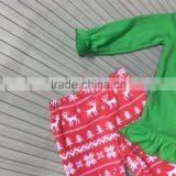 Baby Kids Wear Christmas Outfits Reindeer Top Aztec Pants Kids Fashion Suit Cute Clothes Set thumbnail-4