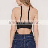 2016 Guangzhou Shandao Oem Service Summer New Design Sleeveless Casual Knit Burnt Out Girl's Stylish Top thumbnail-3