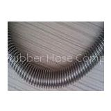 Conveying Corrugated Metal Hose Abrasion Resistant , Wire Spiral