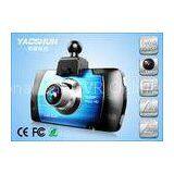 H.264 Compression Full HD Car DVR For Slim Driver Vehicle , 1920*1080P thumbnail-1