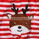Children's Christmas Red Rompers and Deer Harem Pants Clothes Sets Boutique Outfit thumbnail-6