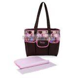 Polka Dot High Quality Shoulder Baby Mummy Bag thumbnail-4