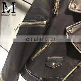 High Fashion Real Leather Jacket Woman Cheap Short Leather Spring Jackets Women thumbnail-3