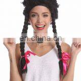 Cute Wigs Black Curly Braids Wigs for Party P-W205 thumbnail-4