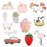 Jewelry Wholesale China Gold Plating Mix Color Cute Animal Enamel Pins For Children