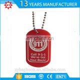 Custom 50x30mm Zinc Alloy Type Metal Dog Tag Factory Direct Sell thumbnail-2