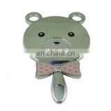Customized Blank Enamel Bear Design Fashion Metal Compact Mirror thumbnail-4