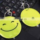 Pvc Reflective Keychain Promotion Gift EN1336 Standar