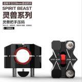 Spirit Beast Motorcycle Modified Dragon Head Grip Pedestal Pressure Code Handle Bar Holder 2pcs/lot FR101 L1 thumbnail-3