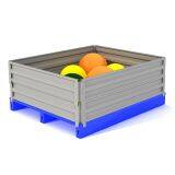 Warehouse Customized Euro Steel Pallet Blue Pallet Price thumbnail-5