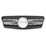 Матовый черный передний решетка радиатора с 3 ребрами для Mercedes Benz CLK Class W208 97-02 в стиле AMG thumbnail-1