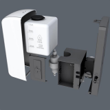 Wall Mounted Soap Dispensers Hand Free Sensor Portable Automatic Soap Gel Dispenser Foam Liquid With Drip Tray thumbnail-4