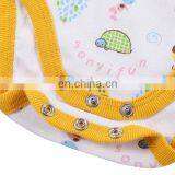 Fashion Cartoon Printed Newborn Baby 100% Cotton Baby Boy Girl Clothes Romper thumbnail-5