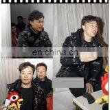 Mens Down Filled Nylon Bubble Puffer Waterproof Windproof Thick Coat thumbnail-7