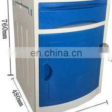 China Manufacturer Hospital ABS Material Bedside Locker With Two Drawers for Hospital Use thumbnail-5