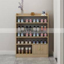Modern Design Living Room Furniture White Wooden Shoe Cabinet Furniture Storage Shoe Racks thumbnail-4
