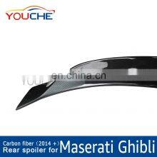 ASPEC Style Carbon Fiber Rear Trunk Boot Spoiler for Maserati Ghibli 2014-2018 thumbnail-5