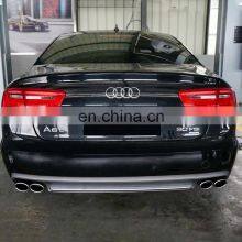 S6 Diffuser With Tailpipe for Audi A6 Non-sline Version 2012 2013 2014 2015 thumbnail-5