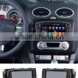 DOUBLE DIN ANDROID 4.4 CAR AUDIO CAR DVD FOR FORD FOCUS MONDEO S-max Kuga With WIFI,BT,SWC,1080P Video Playback,3G Optional