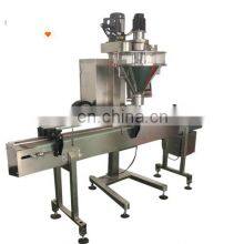 Semi Auto Powder Filling Machine With Weighing Auger Filler For Spice Milk Powder thumbnail-5