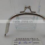 Best Sale Sliver Double Metal Coin Bag Purse Clip for Clutch Bag Bags Handbag Wholesale Blibaba thumbnail-2