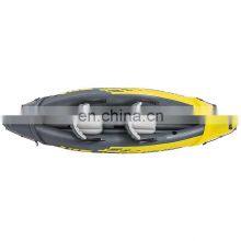 UICE Custom Professional Outdoor PVC Fishing Rowing Boats Inflatable Double Person Kayak With Seat thumbnail-2