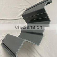 Anti-corrosion Anti-UV Sheet Piling U Type Grey Plastic Composite Material Sheet Pile thumbnail-4