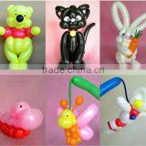 Hot sale assorted color balloons long balloons