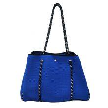 Large Capacity Beach Bags Portable Perforated Neoprene Women Beach Tote Bag thumbnail-2