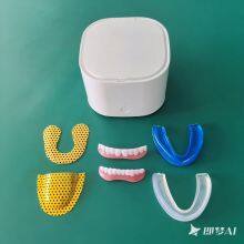 Upgraded Ultrasonic Retainer Cleaner Machine, 48kHz Ultrasonic Dentures Cleaner thumbnail-1