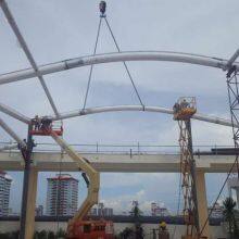 Membrane Steel Structure Fabric Roof PEFE ETFE PVDF Tennis Courts thumbnail-4