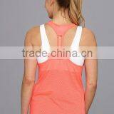 2015 China Manufacturer Customized Women Stertch Mesh Tank Top thumbnail-4