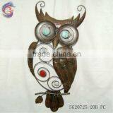 Metal Owl Wall Hangings for Home Decoration thumbnail-4