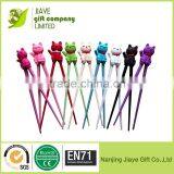 Fortune Cat Chopstick Kids Chopsticks Holders Various Color Available thumbnail-1